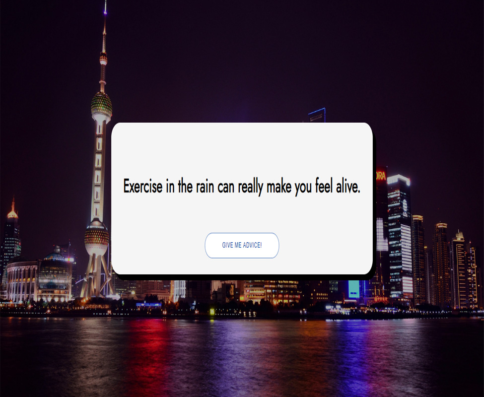 Advice App
